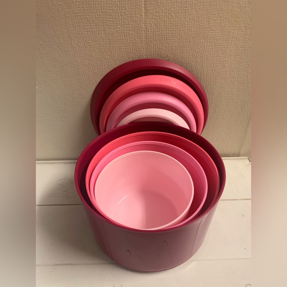 Tupperware One Touch Topper Canister Set - Picture 3 of 6